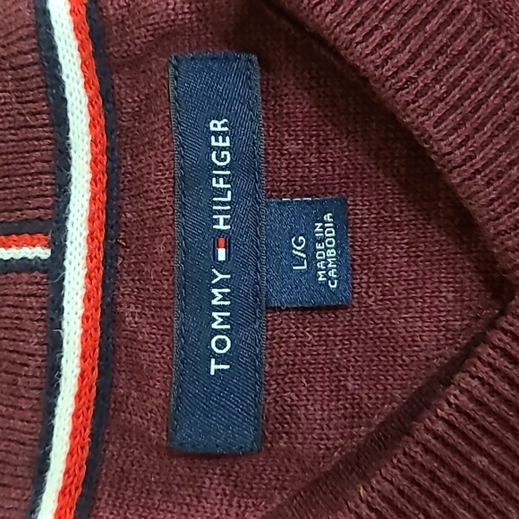 💥2/$30💥 TOMMY HILFIGER Men's sweater in size large - Picture 2 of 3